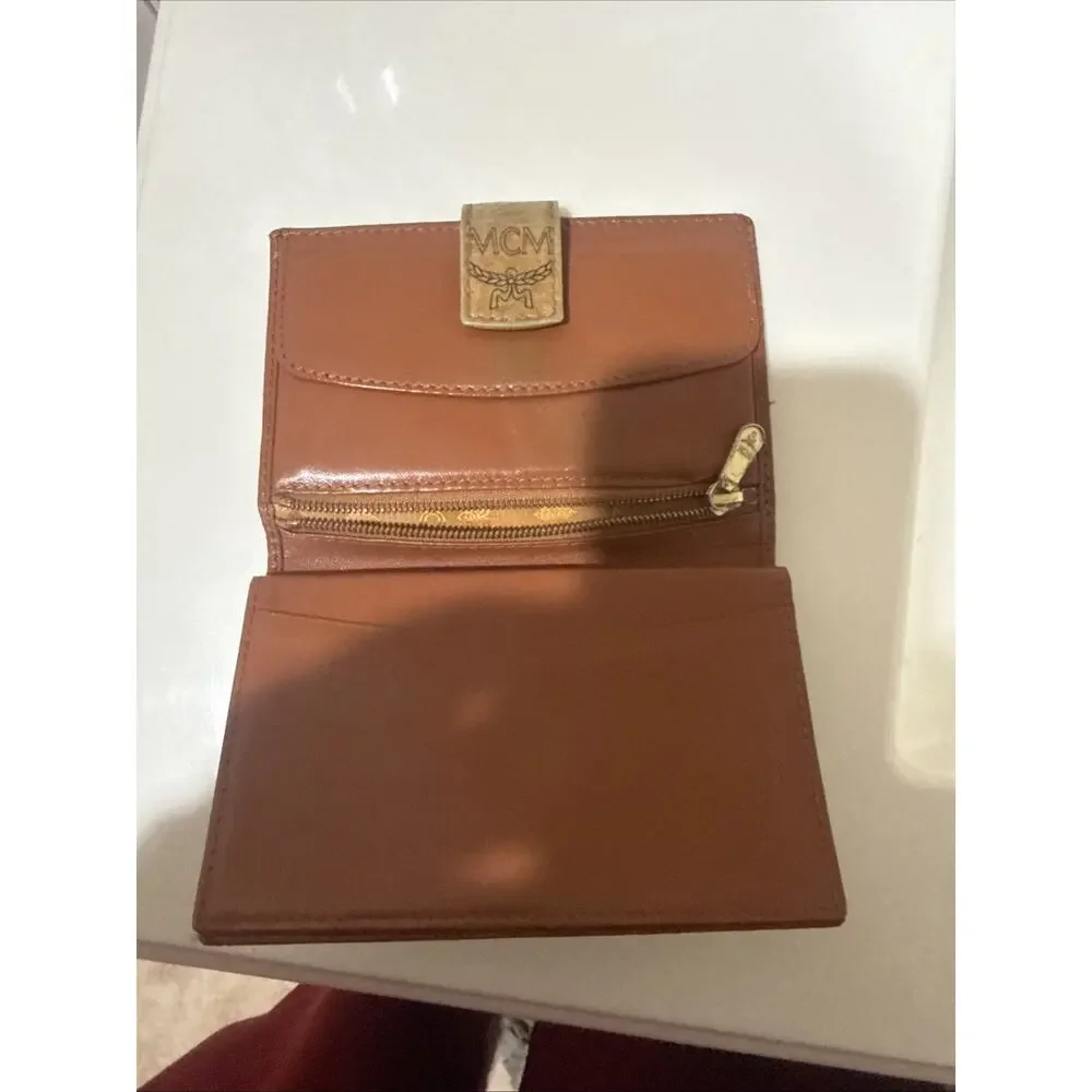MCM Bifold Wallet in Visetos Original
